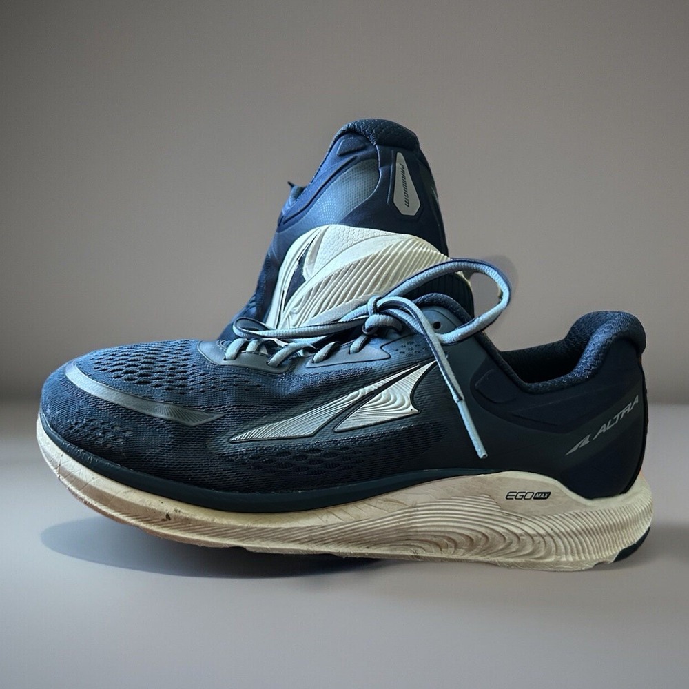 Altra Paradigm 6 Sneakers Men's‎ 12 Navy Blue Lace-Up Running Shoes AL0A5471424